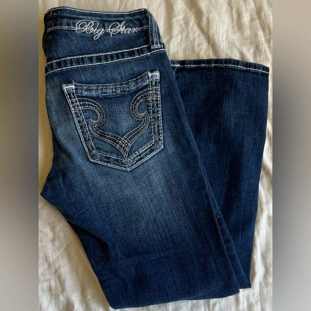 BIG STAR “Sweet” Ultra-Low Rise Jeans – Size 29 (Women’s